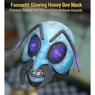 Fasnach Glowing Honey Bee Mask