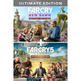 Lote Far Cry® 5 Gold Edition + Far Cry® New Dawn Deluxe Edition