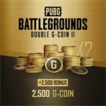 PUBG 2023 Double G-Coin II (2,500 + 2,500 Bonus)⚡AUTOMATIC DELIVERY⚡