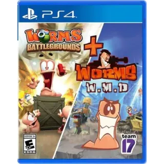 Worms Battlegrounds + Worms W.M.D⚡AUTOMATIC DELIVERY⚡