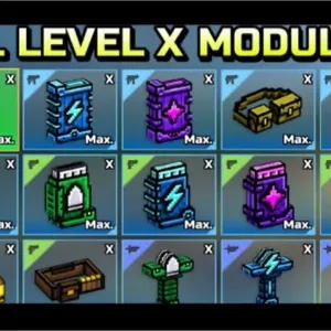 Pixel Gun 3D | All Max Modules | Via Unique ID |