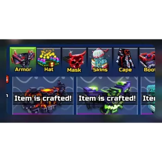 Pixel Gun 3D | All Wear | Via Unique ID