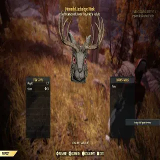 Faschnat Jackalope Mask