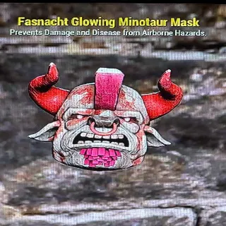 Glowing Minotaur Mask