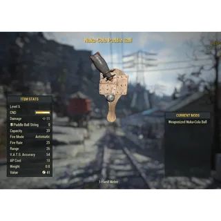 ( Xbox ) Nuka-Cola Paddle Ball