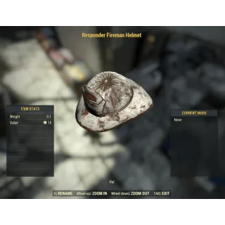 Responder Fireman Helmet