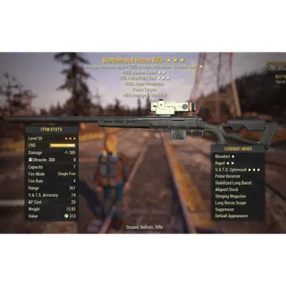 ( Xbox ) Brotherhood Recon Rifle (B,25%,35%)