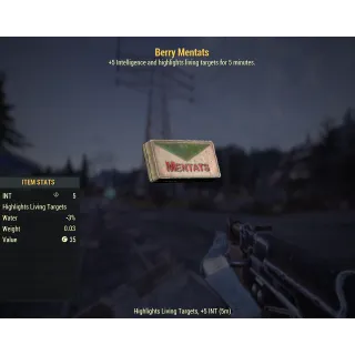 ( Xbox ) 5000Berry Mentats x5000 Count