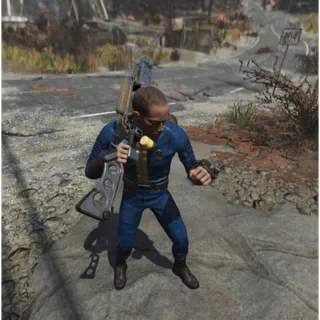 ( Xbox ) Nuclear Winter Laser Bat ( Full Invalid ) ( Collectors Item )