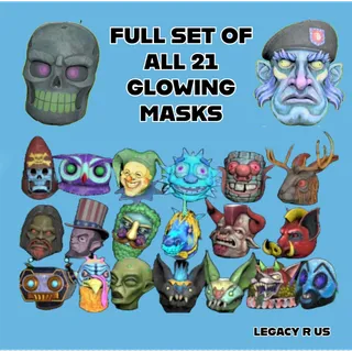 ( Xbox ) Fasnacht ALL NEW 21 Glowing Masks (2026)