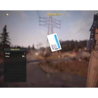 Responder ID ( MISC Camp Item )