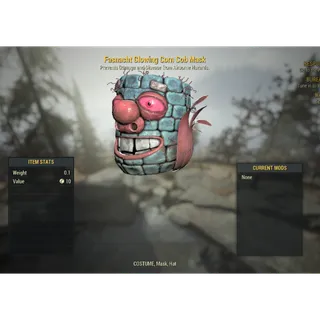 ( PS4 / PS5 ) Fasnacht Glowing Corn Cob Mask