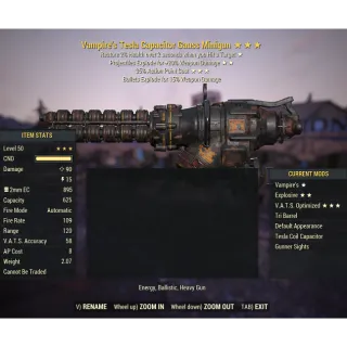  Vampire's Gauss Minigun (V,E,35%)