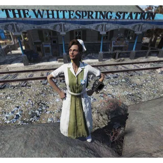( PS4 / PS5 ) Asylum Worker Uniform And Hat Forest 