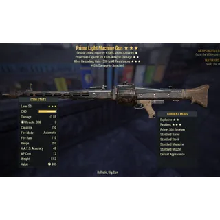 ( Xbox ) Double Explosive Light Machine Gun ( DE LMG ) 