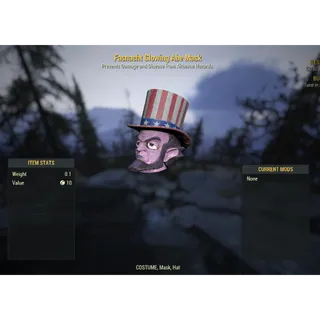 ( PS4 / PS5 ) Fasnacht Glowing Abe Mask