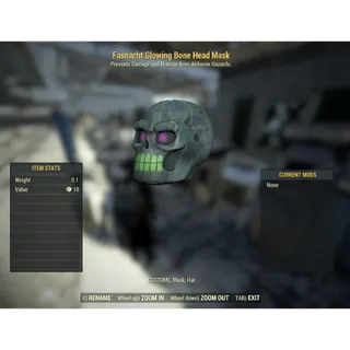 ( PC ) Fasnacht Glowing Bone Mask (2026)