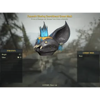 ( PS4 / PS5 ) Fasnacht Glowing Scorchbeast Queen Mask
