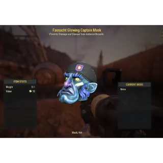 ( Xbox ) Fasnacht Glowing Captain Mask (NEW)