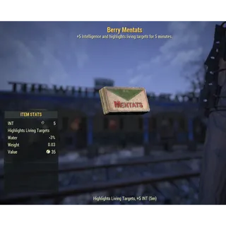 ( PSN ) Berry Mentats 500