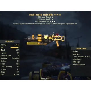 ( Xbox ) Quad Telsa Rifle Lobber 