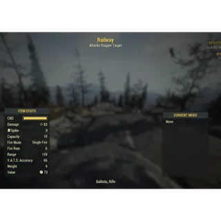 ( Xbox ) Full Invisible Railway Rifle