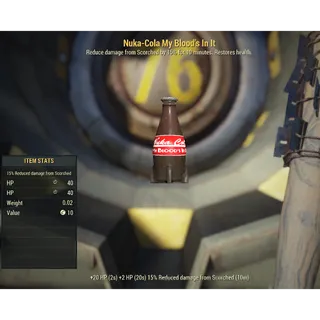 ( Xbox ) Nuka-Cola My Blood's In It ( Dev Food )