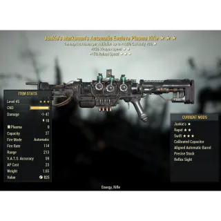 Junkies Enclave Auto Rifle J,25%,15%