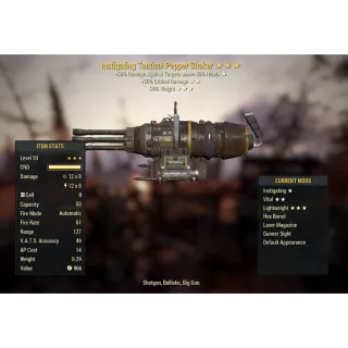 Instigating Pepper Shaker (Inst,50%,90%)