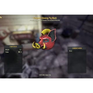 ( Xbox ) Fasnacht Glowing Pig Mask