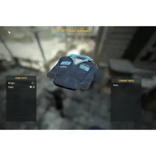 ( Xbox ) White Powder Jumpsuit