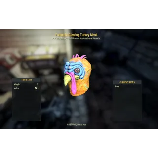 (Xbox) Fasnacht Glowing Turkey Mask