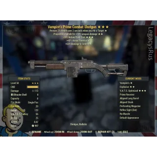 Vampire's Nuclear Winter Combat Gun