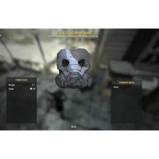 ( Xbox ) Urban Scout Armor Mask