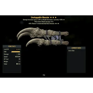 ( PC ) ★★★ | Unstoppable Monster | Legacy • Item Type