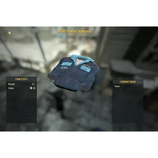 ( Xbox ) White Powder Jumpsuit