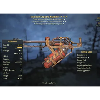 ( Xbox ) Double Explosive Napalmer ( Flamer ) 