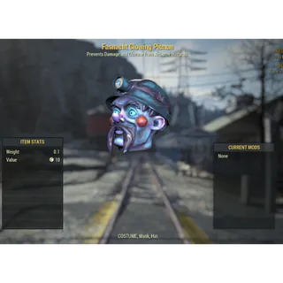 ( PC ) Fasnacht Glowing Pitman Mask