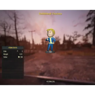 ( PS4 / PS5 ) Bobblehead: Charisma 100