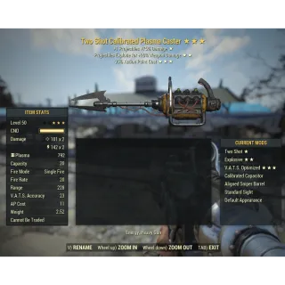 Two Shot Plasma Caster (TS,E,35%)