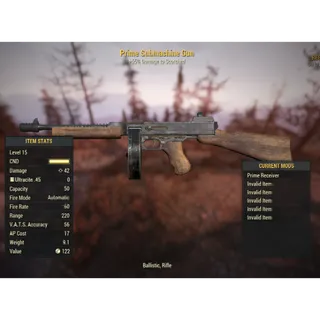 ( Xbox ) NW Submachine Gun Nuclear Winter