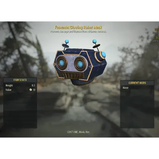 ( PS4 / PS5 ) Fasnacht Glowing Robot Mask