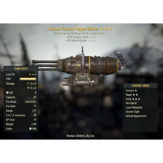 Furious Pepper Shaker (F,25%,15%)