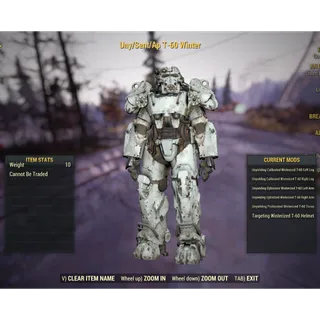 Unyielding T-60 Sentinel Winterized 