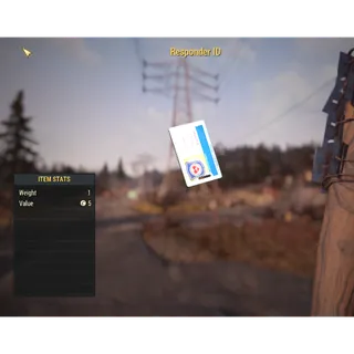 ( Xbox ) Responder ID ( MISC Camp Item )