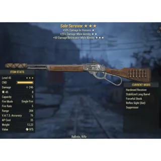( Xbox ) Sole Survivor (Rolled)