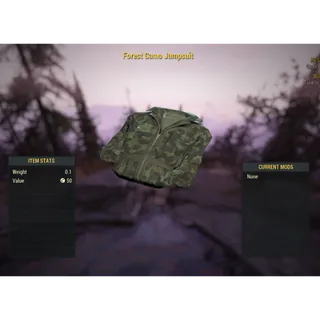 ( PS4 / PS5 ) Forest Camo Jumpsuit 