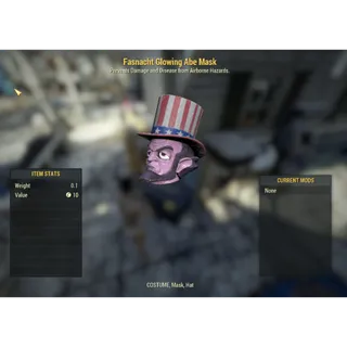 ( Xbox ) Fasnacht Glowing Abe Mask