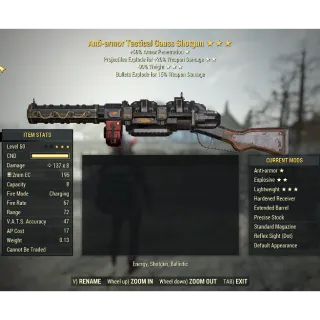 Anti-Armor Gauss Shotgun (AA,E,90%)