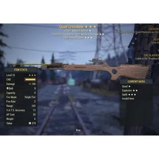 ( Xbox )  Quad NW Invalid Crossbow (Q,E,15%)